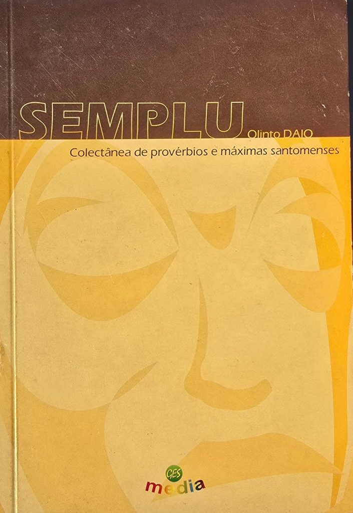 Capa do livro SEMPLU — Colectânea de provérbios e máximas santomenses, de Olinto Daio